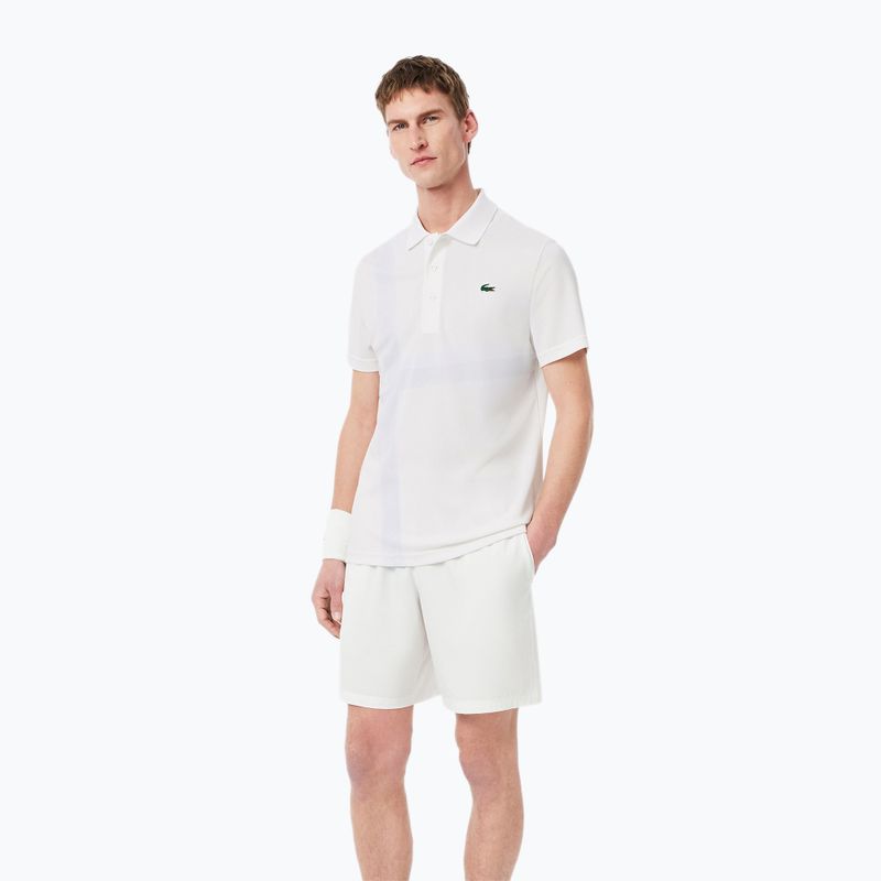 Men's polo tennis shirt Lacoste Polo DH8971 white 2