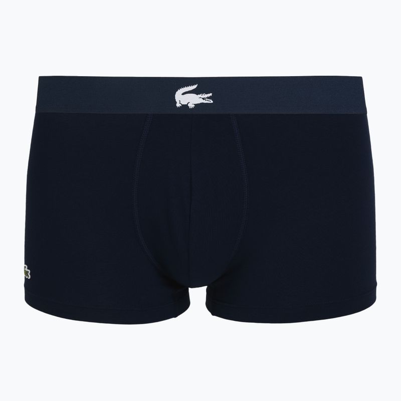 Men's boxer briefs Lacoste 5H1291 3-pack navy blue/white/silver ch 5