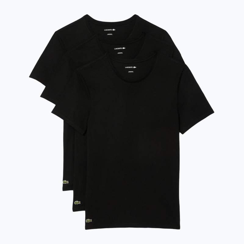 Men's T-shirt Lacoste TH9007 3-pak black 4