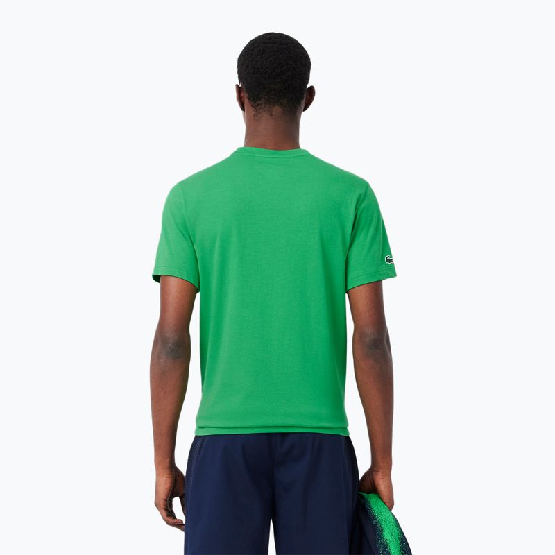 Men's tennis shirt Lacoste TH8970 calathea 3