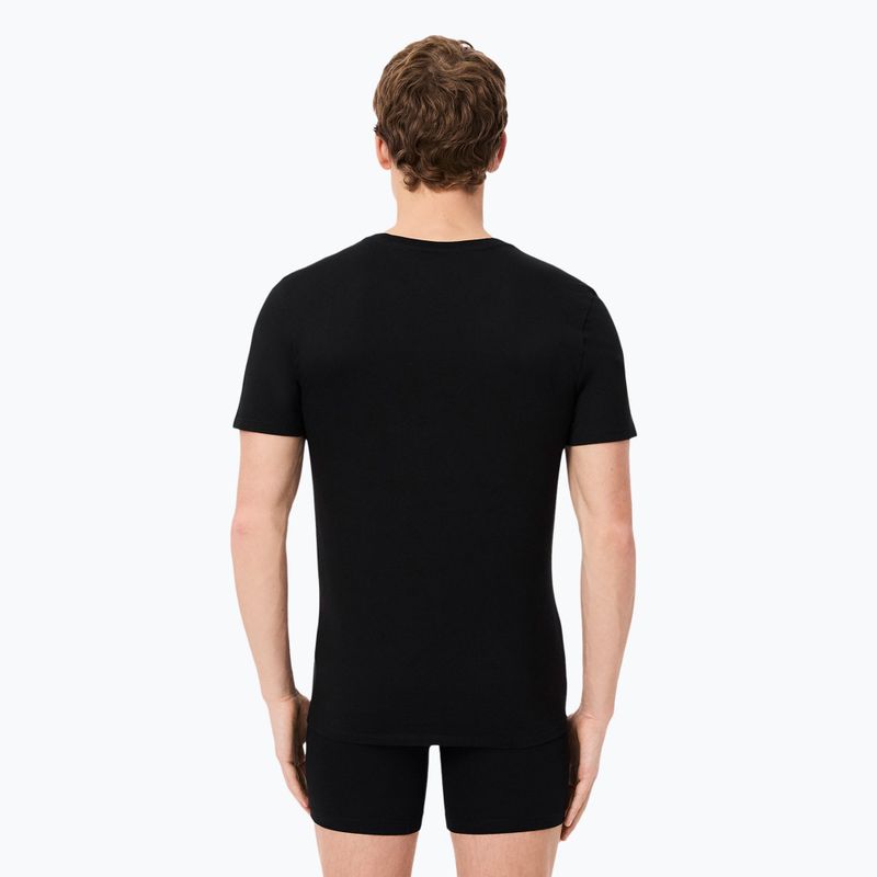 Men's T-shirt Lacoste TH9008 3-pak black 3