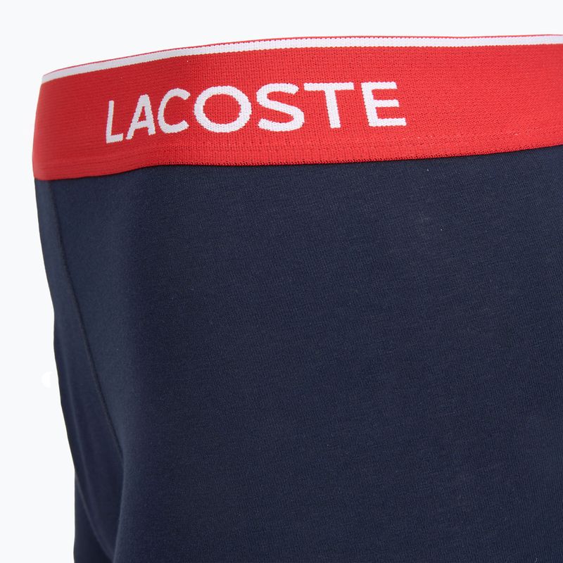 Men's boxers Lacoste 5H12997 3 pairs navy blue/green/red/navy blue 6