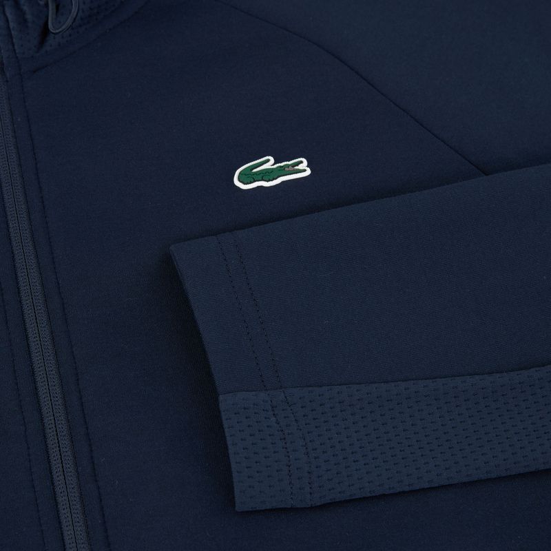 Men's tennis tracksuit Lacoste WH3108 navy blue/navy blue 6
