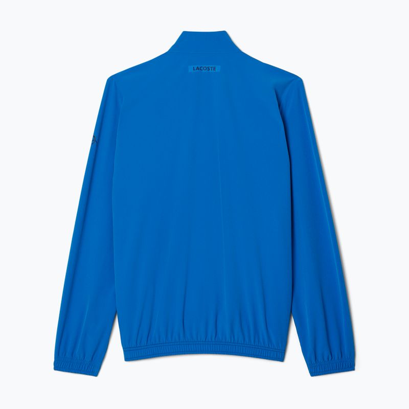 Men's tennis tracksuit Lacoste WH8977 gipsy blue/navy blue 3