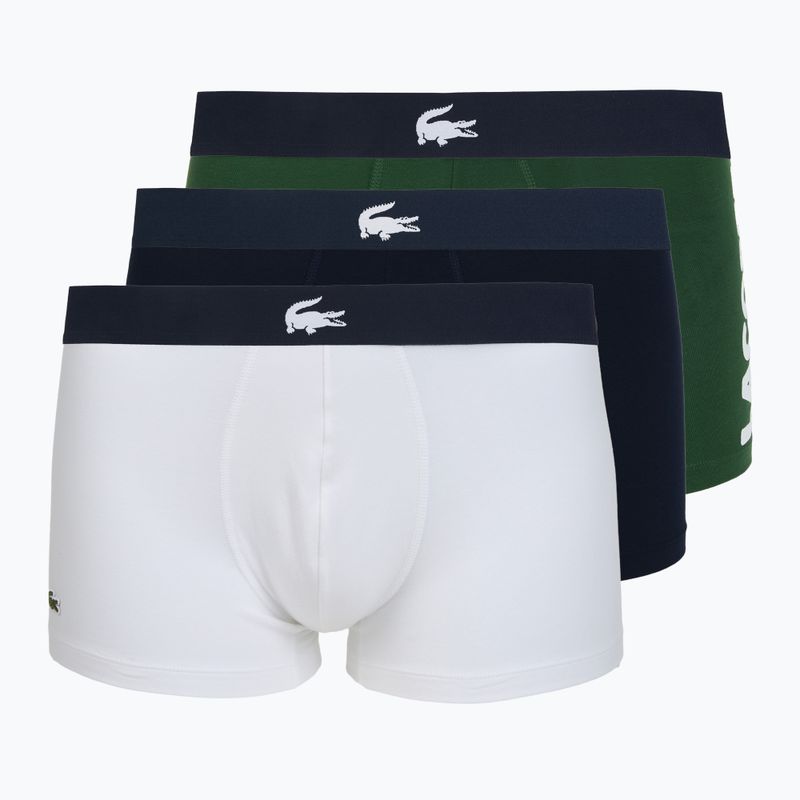 Men's boxer briefs Lacoste 5H1291 3-pack thyme/navy blue/white