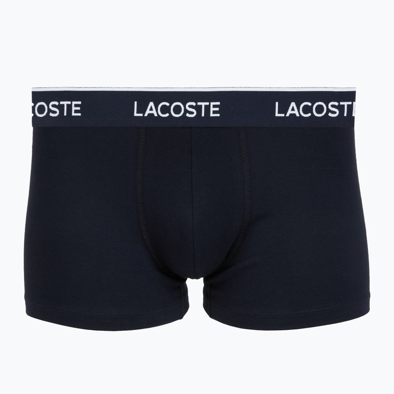 Men's boxers Lacoste 5H1300 3 pairs navy blue/red/methylene 4