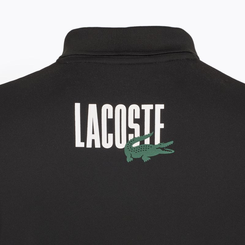 Men's Tennis Shirt Lacoste Polo DH8963 white/malva black 3