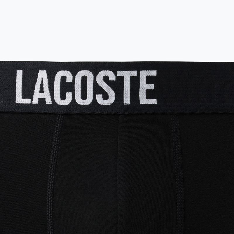 Men's boxers Lacoste 5H2393 3 pack black/red/white 2