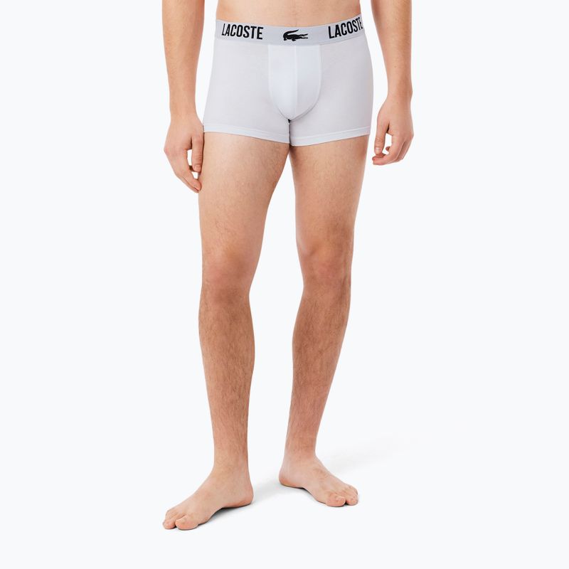 Men's boxers Lacoste 5H2393 3 pack black/red/white 4