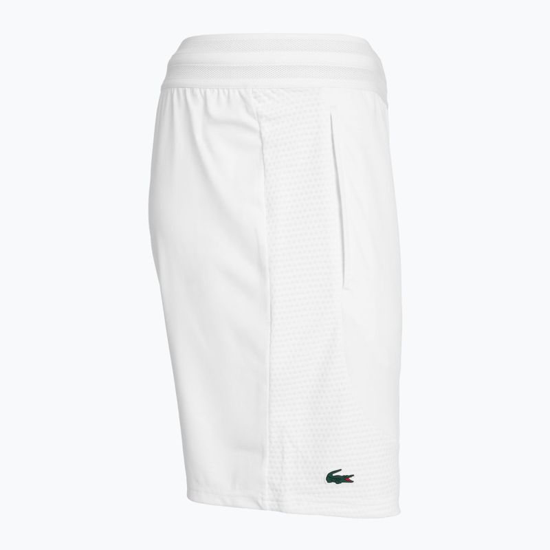 Lacoste men's tennis shorts GH8950 white 3
