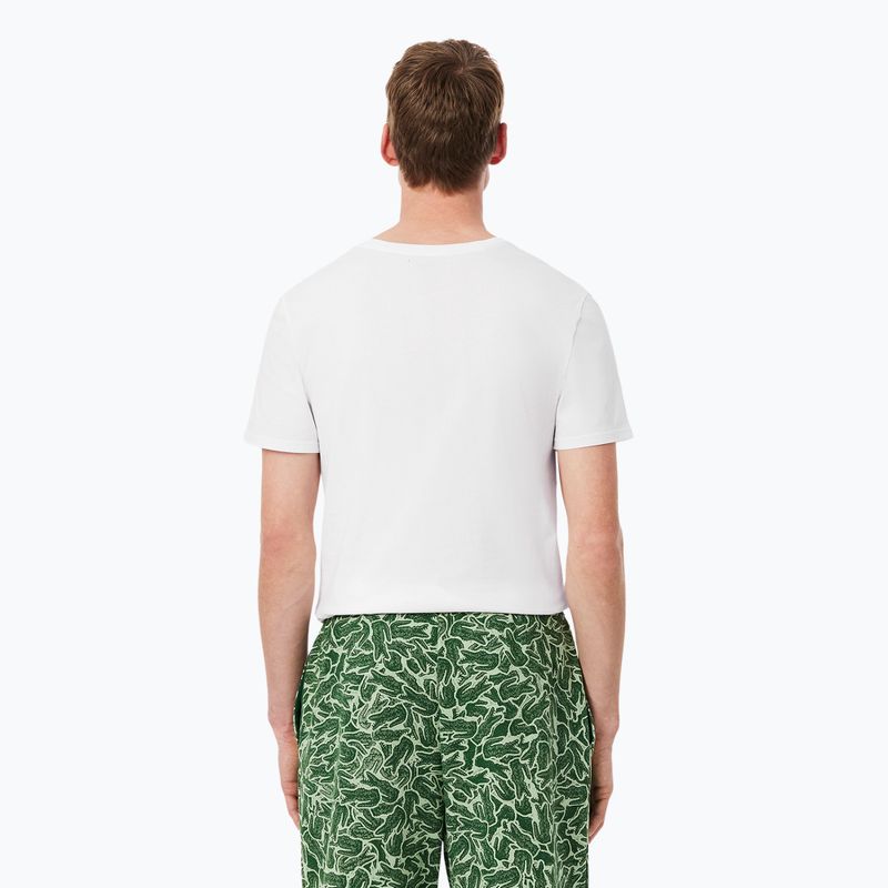 Men's T-shirt Lacoste TH9007 3-pak white 2