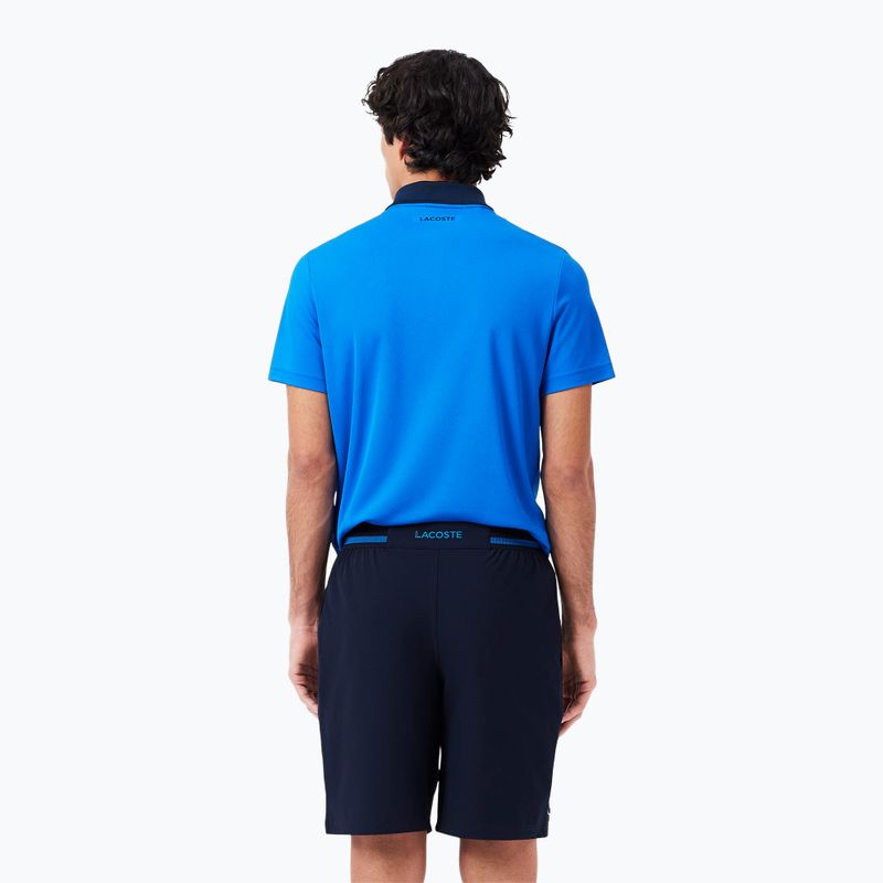 Lacoste men's tennis shorts GH7413 navy blue/gipsy blue 3