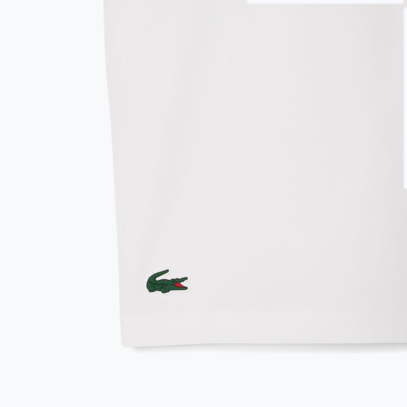 Lacoste men's tennis shorts GH7413 white/mango tree red 7