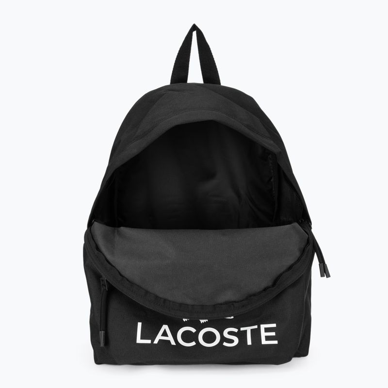 Urban backpack Lacoste NU5182ZT 20 l black 5