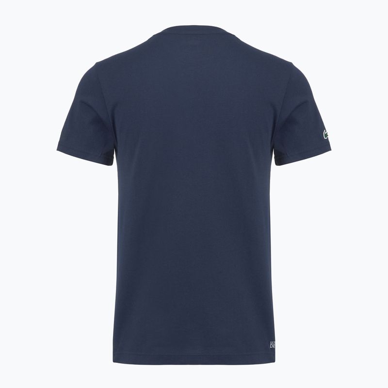 Lacoste men's T-shirt TH4769 navy blue 2