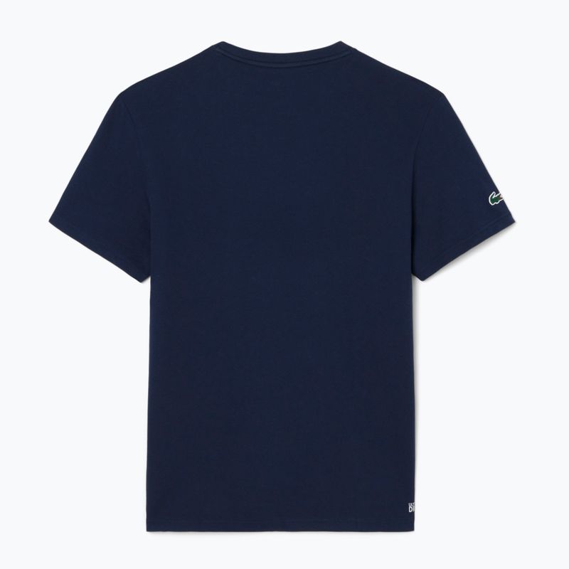Lacoste men's T-shirt TH4769 navy blue 2