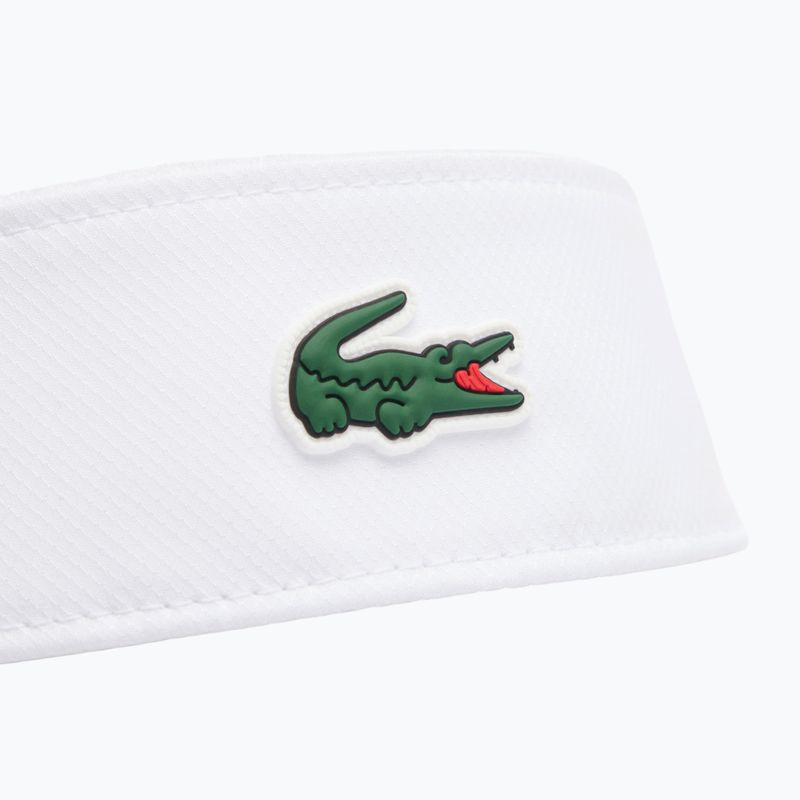 Men's tennis visor Lacoste RK8727 white 4