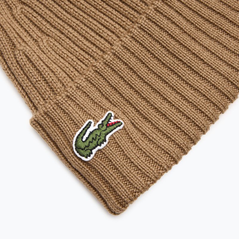 Lacoste winter cap RB0001 date brown 3