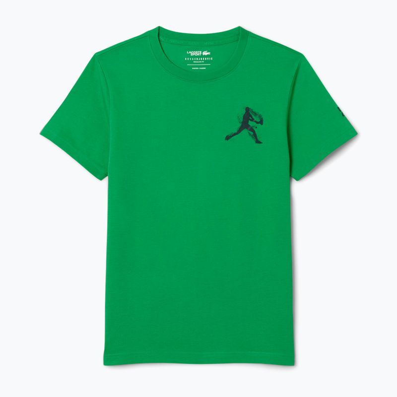 Men's T-shirt + cap Lacoste TH1044 calathea/navy blue