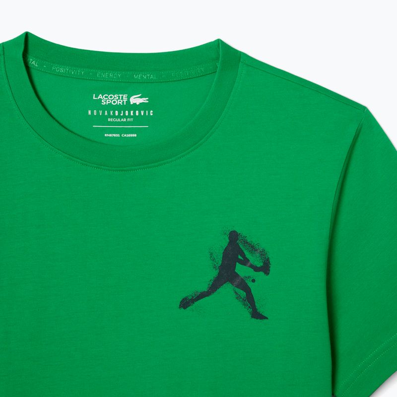 Men's T-shirt + cap Lacoste TH1044 calathea/navy blue 3