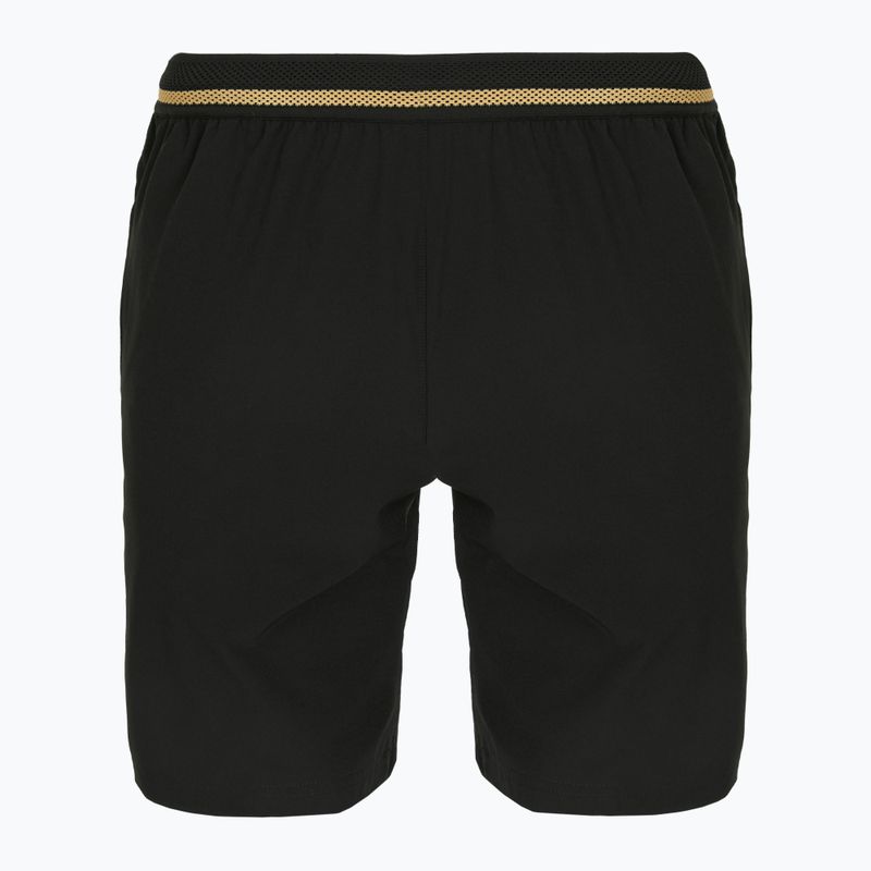 Lacoste men's tennis shorts GH7413 black/gold