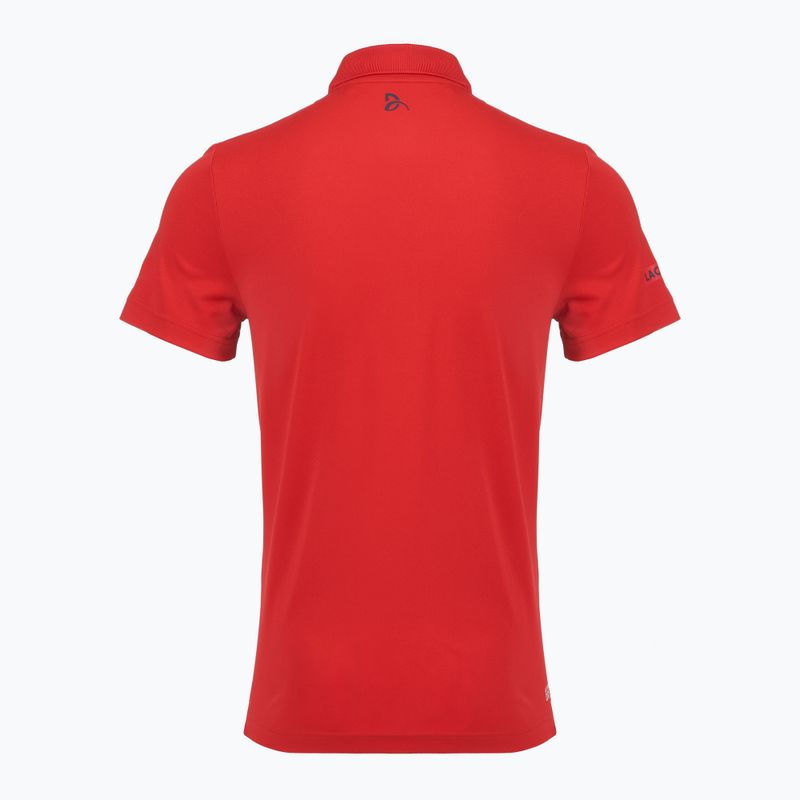 Lacoste men's polo shirt DH4777 red 2