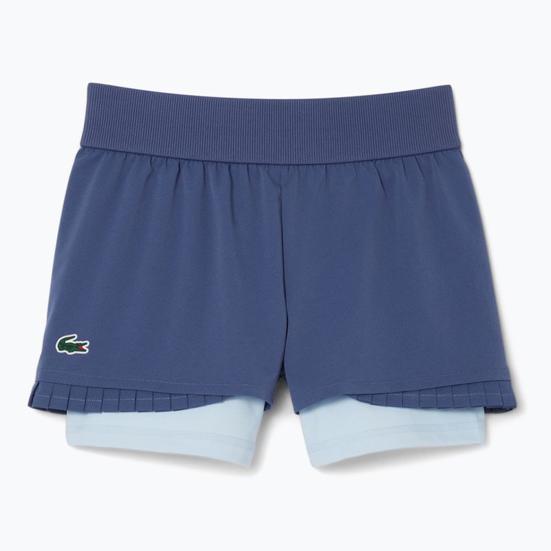 Lacoste women's tennis shorts GF8598 navy blue/delphinium 4
