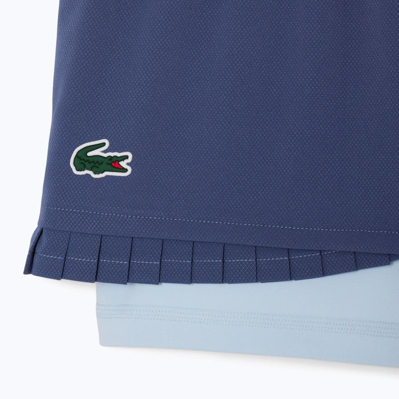 Lacoste women's tennis shorts GF8598 navy blue/delphinium 5