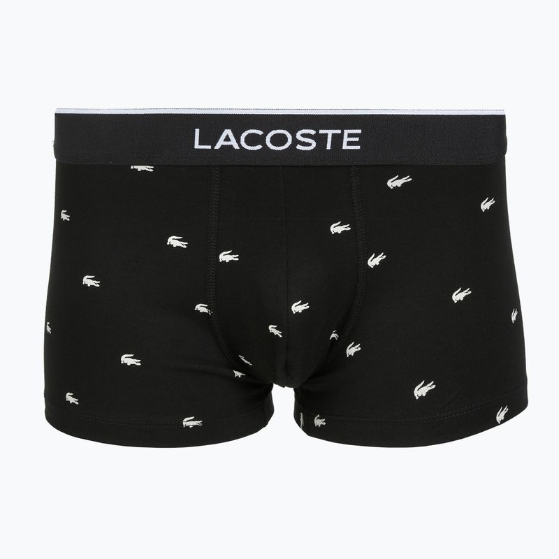 Men's boxers Lacoste 5H1299 3 pairs black 2