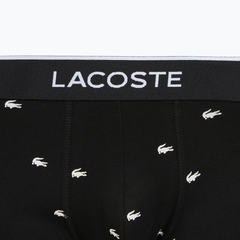 Men's boxers Lacoste 5H1299 3 pairs black 4