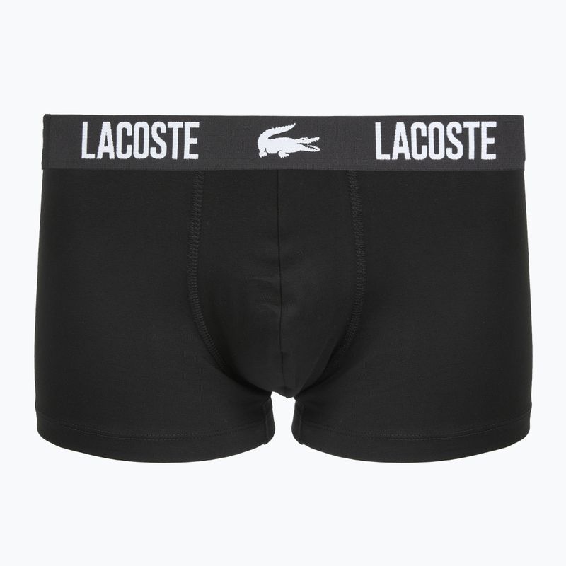 Men's boxers Lacoste 5H2393 3 pairs black 2