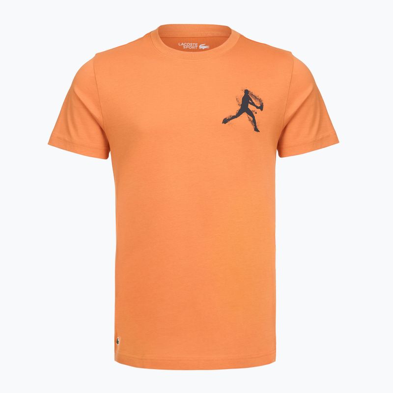 Men's T-shirt + cap Lacoste TH1044 blossom/white 2