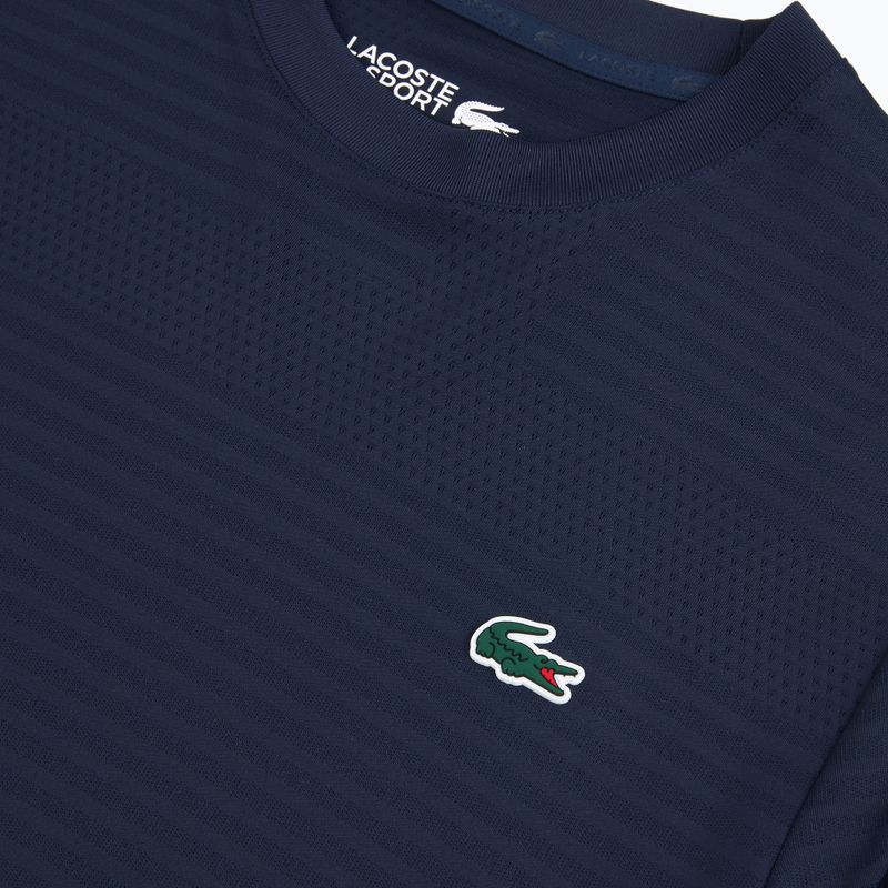 Men's tennis shirt Lacoste TH0004 navy blue 3