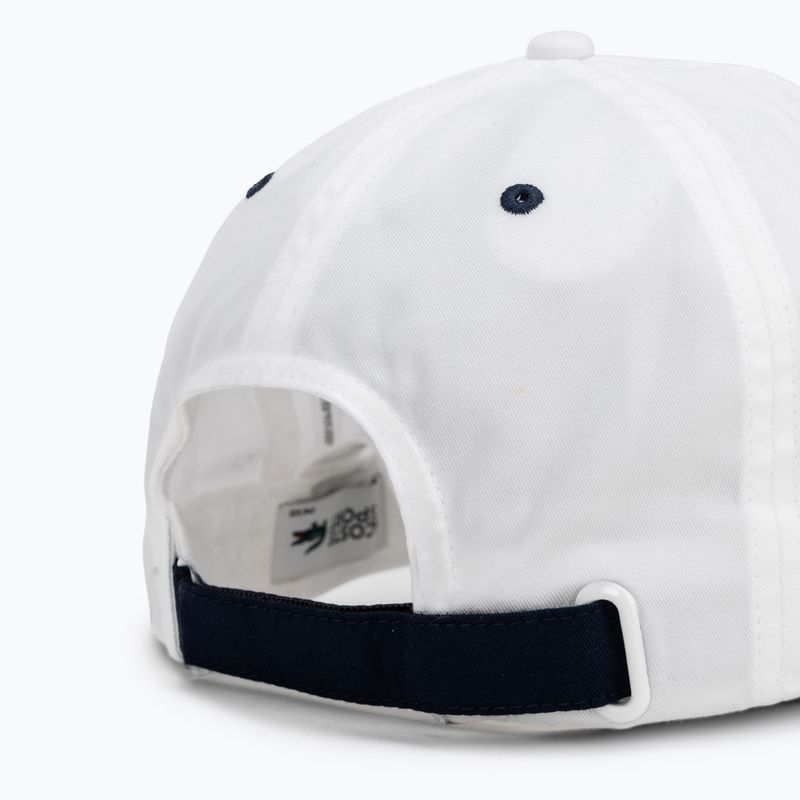 Men's T-shirt + cap Lacoste TH1044 soya/white 9