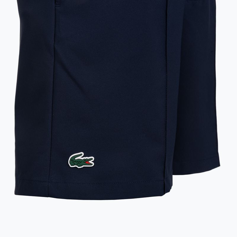Men's tennis shorts Lacoste GH0203 navy blue 3