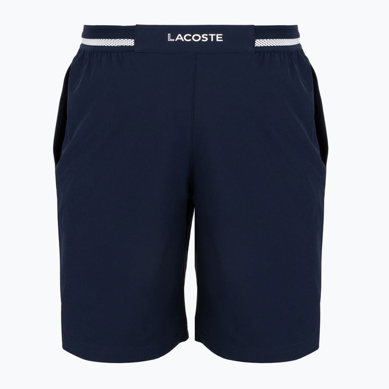Men's tennis shorts Lacoste X Novak Djokovic GH7413 navy blue/white 2