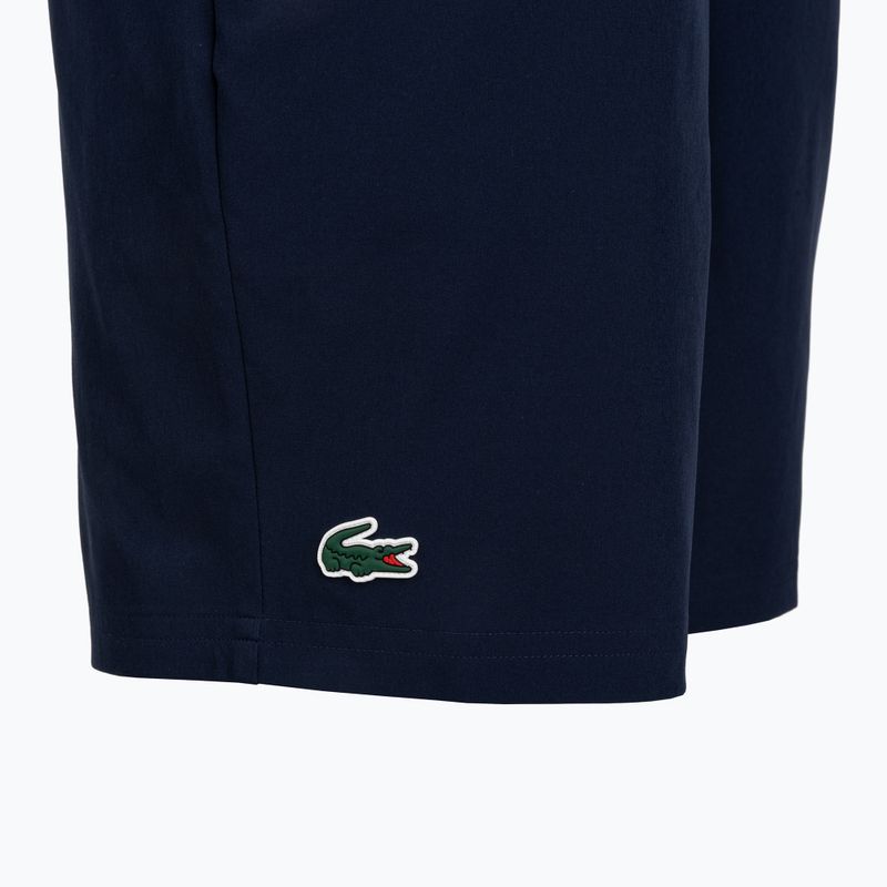 Men's tennis shorts Lacoste X Novak Djokovic GH7413 navy blue/white 3