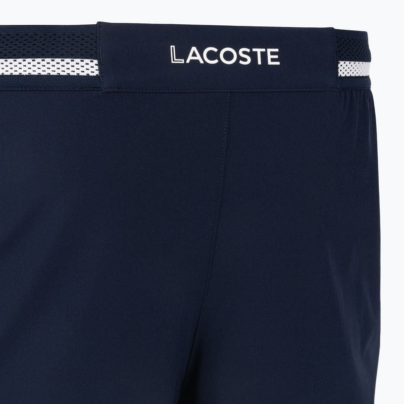 Men's tennis shorts Lacoste X Novak Djokovic GH7413 navy blue/white 4