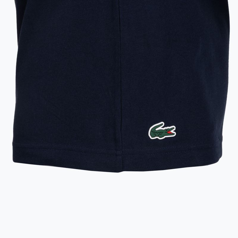 Men's T-shirt + cap Lacoste TH1044 navy blue/white 4