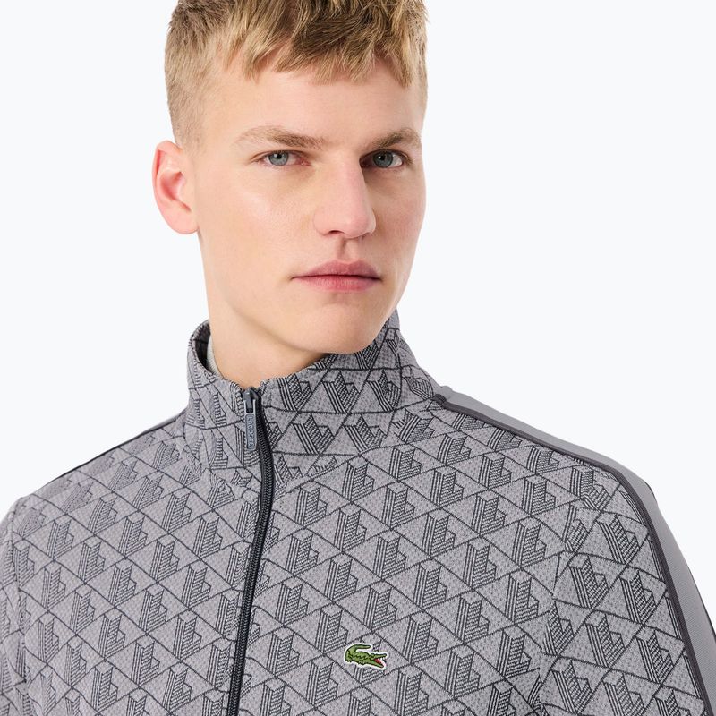 Men's sweatshirt Lacoste SH1368 calluna/graphite 4