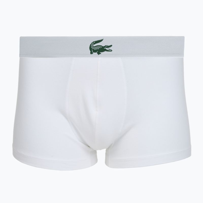 Men's boxers Lacoste 5H5441 3 pack white/green/black 2