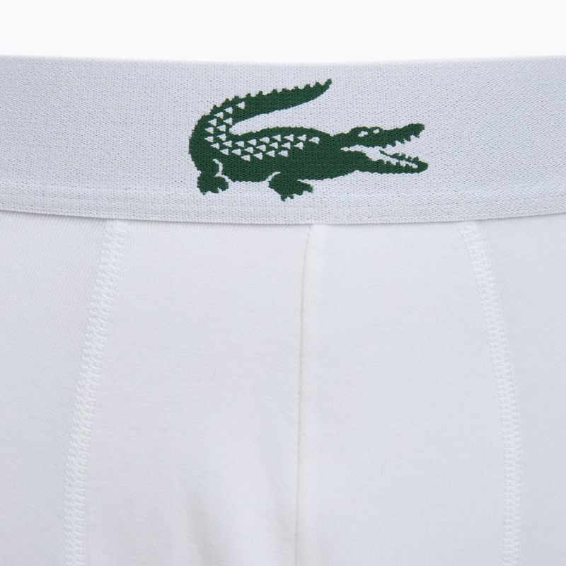 Men's boxers Lacoste 5H5441 3 pack white/green/black 6