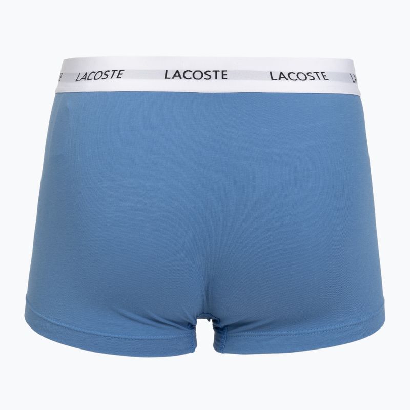 Men's boxers Lacoste 5H5150 3 pairs turquin blue/navy blue/navy blue 5