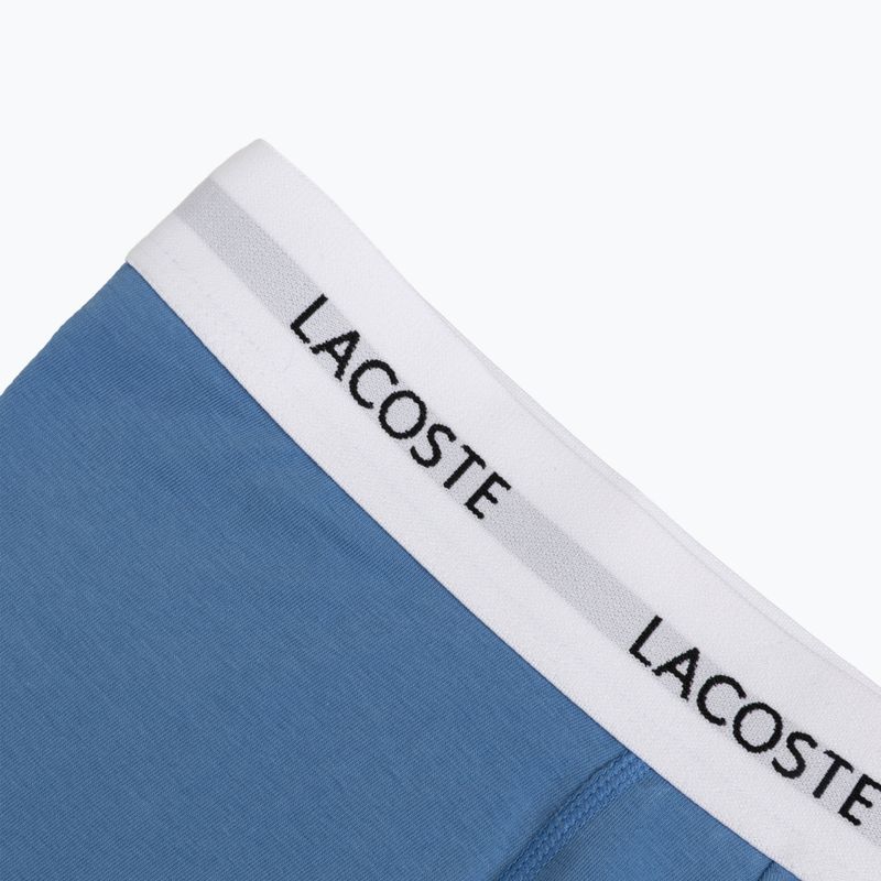 Men's boxers Lacoste 5H5150 3 pairs turquin blue/navy blue/navy blue 6