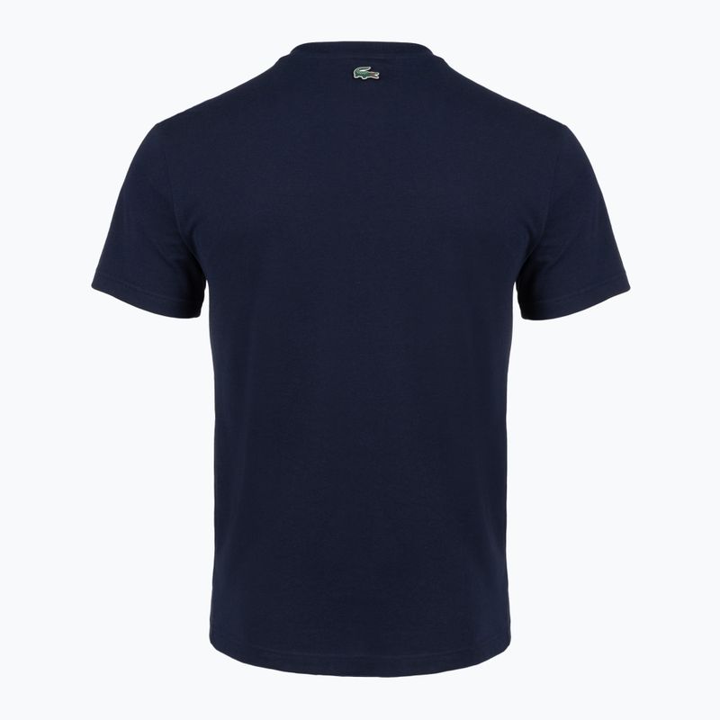 Men's T-shirt Lacoste TH2630 navy blue 2