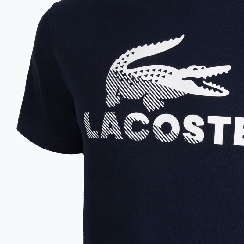Men's T-shirt Lacoste TH2630 navy blue 3