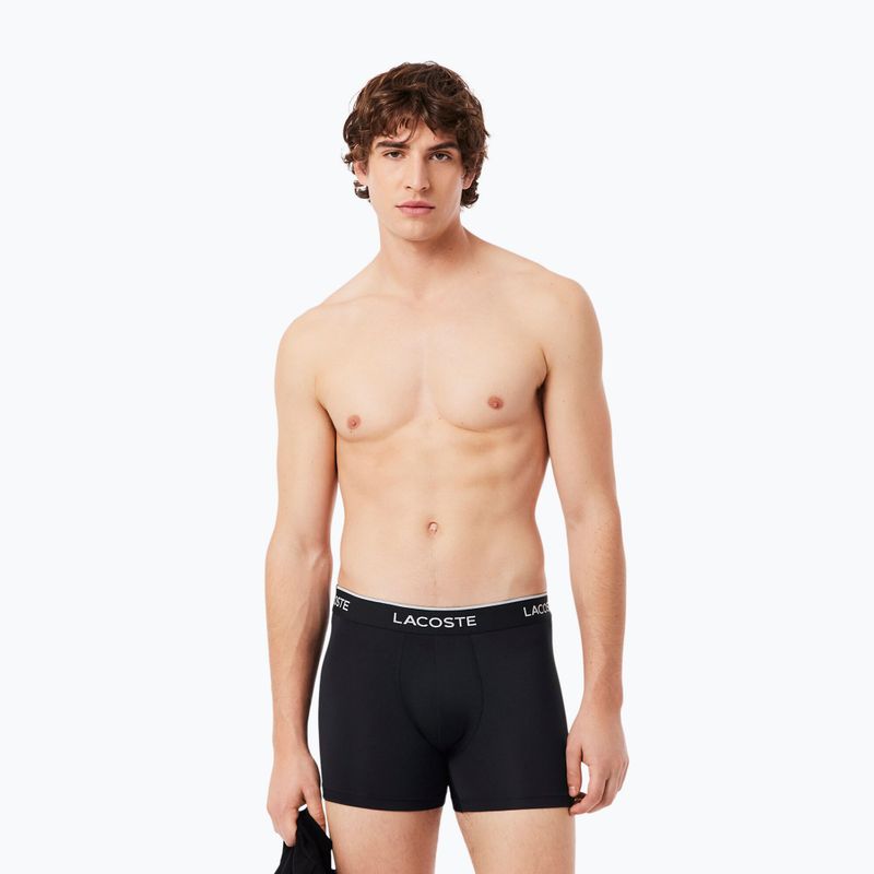 Men's boxers Lacoste 5H3202 Microfibra Negro 3 pack black 6