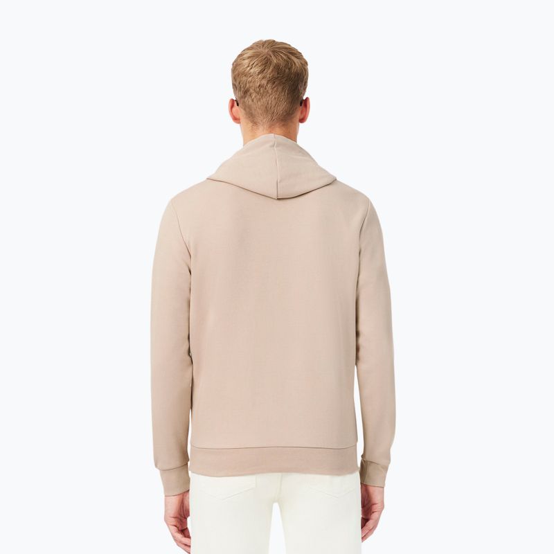 Men's sweatshirt Lacoste SH9373 Hoodie sisal 3