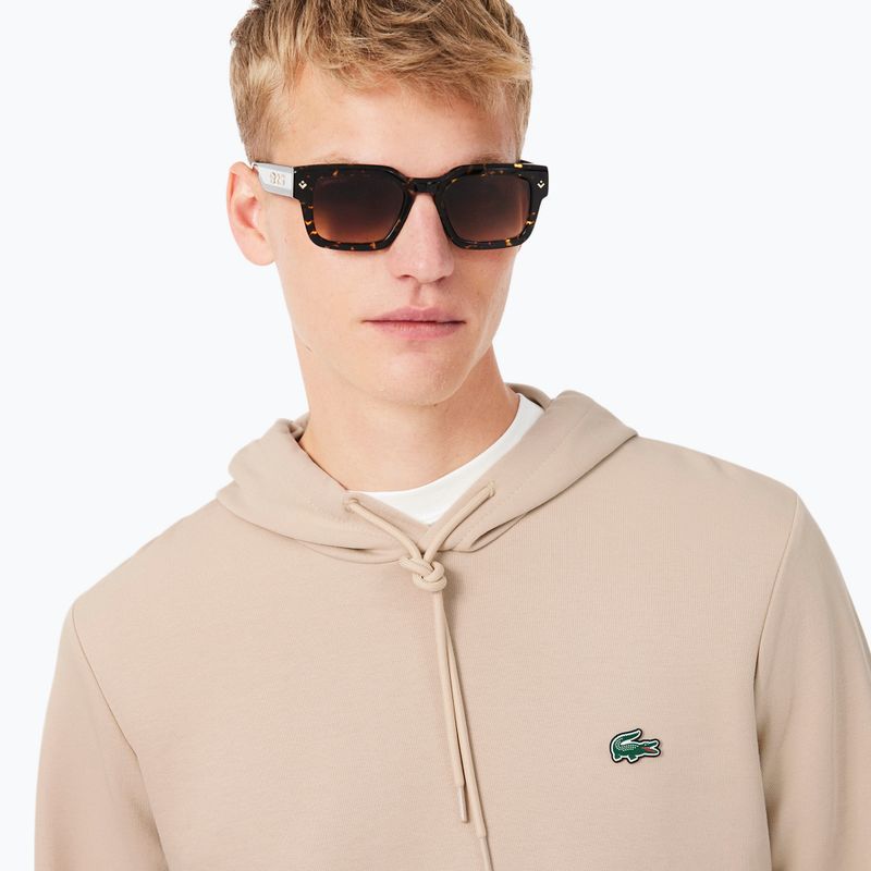 Men's sweatshirt Lacoste SH9373 Hoodie sisal 4