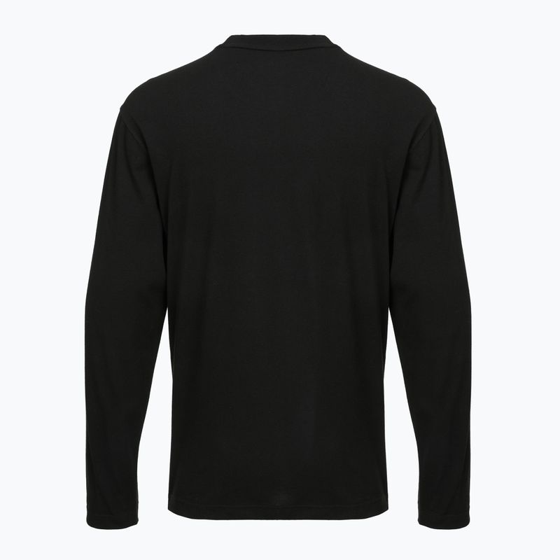 Men's longsleeve Lacoste TH7026 V-Neck black 2